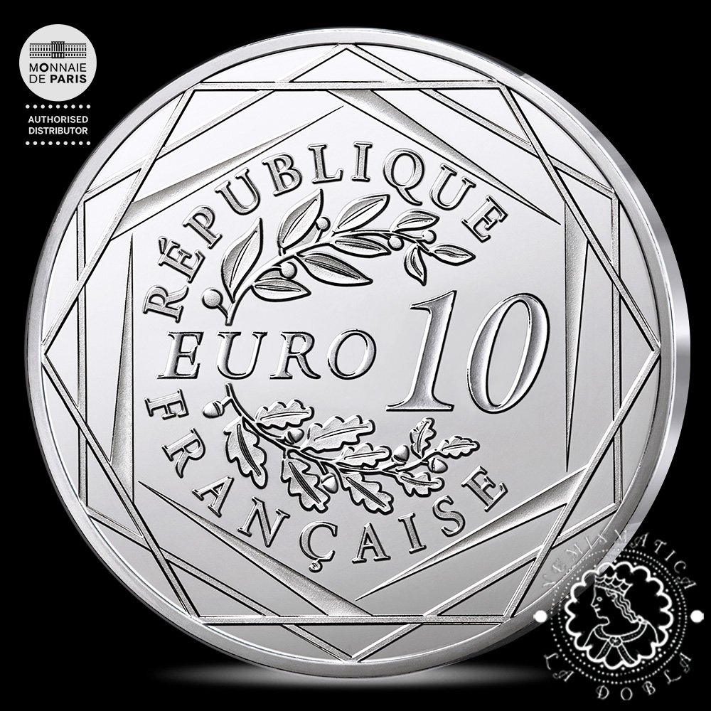 2025 - Cartera Oficial 10 EURO SC - Notre Dame - FRANCIA
