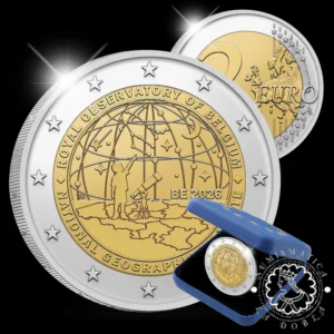 2026 - Estuche Oficial 2 Euro - PROOF - BÉLGICA (Royal Observatory)